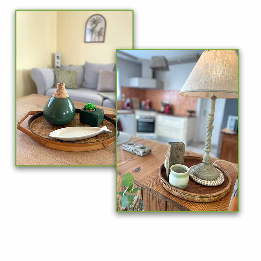 Un gîte bien équipée et une décoration soignée pour se sentir comme chez soi
